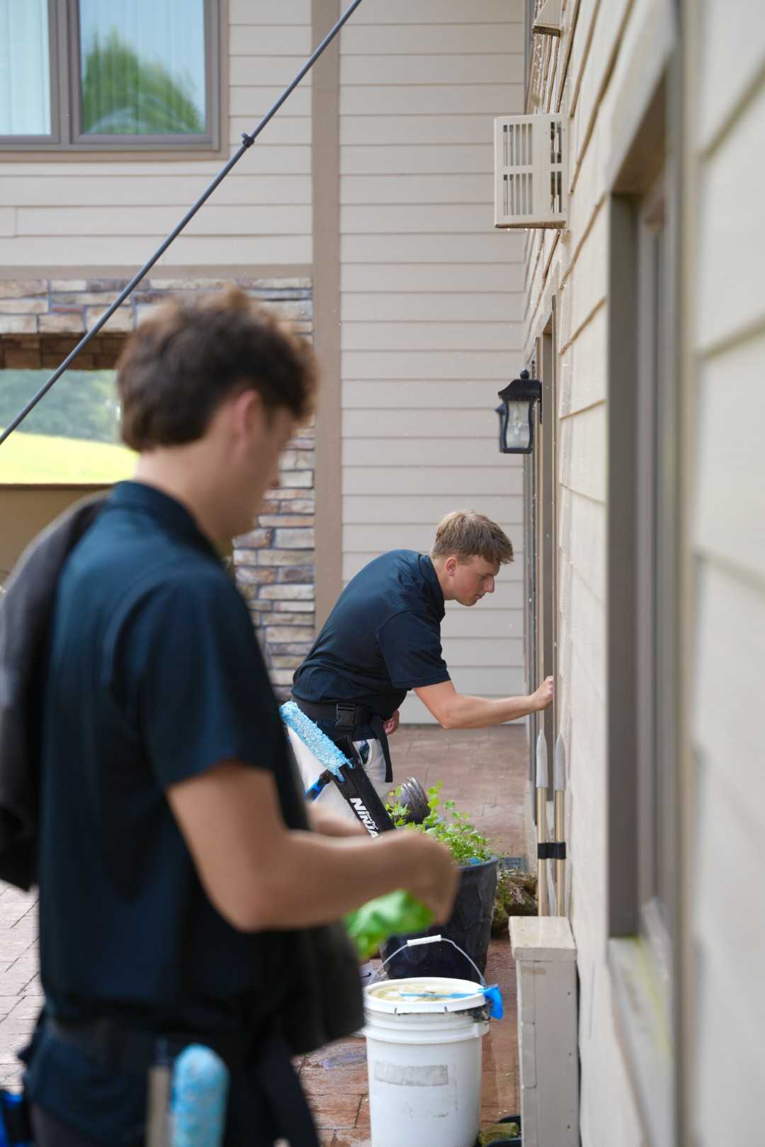 Professional pressure washing services